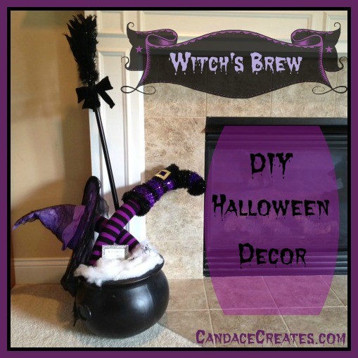 Witch's Brew DIY Halloween Decor