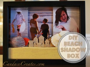 DIY Beach Shadow Box | Candace Playforth