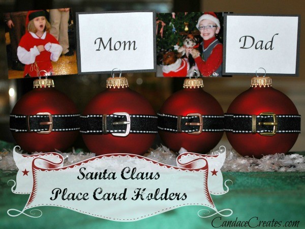 Santa Place Card Holders