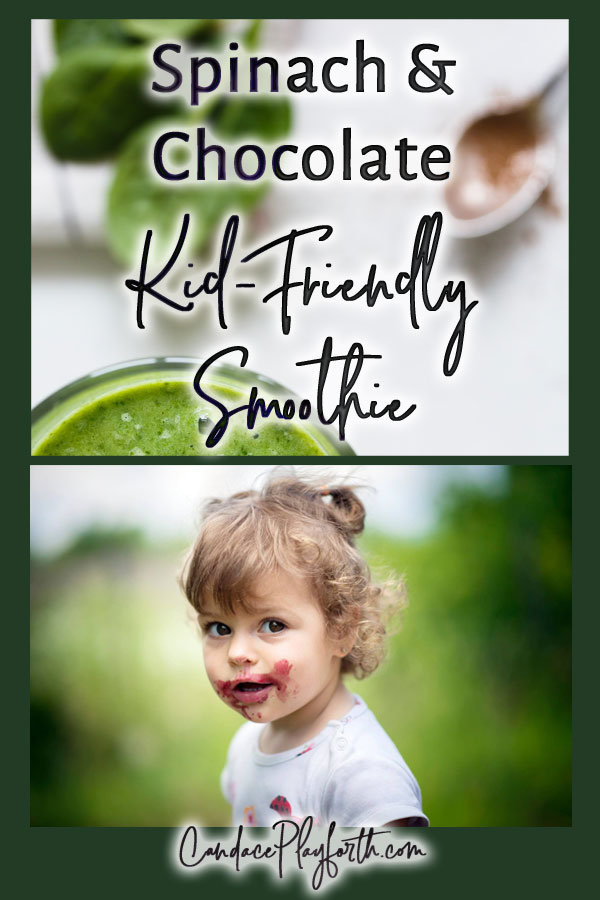 Check out this easy and healthy green smoothie recipe for kids! Sneak some fruits and vegetables into your picky eaters. Delicious and nutritious for grown ups too. #smoothie #kidsmoothie #kidfriendly 
