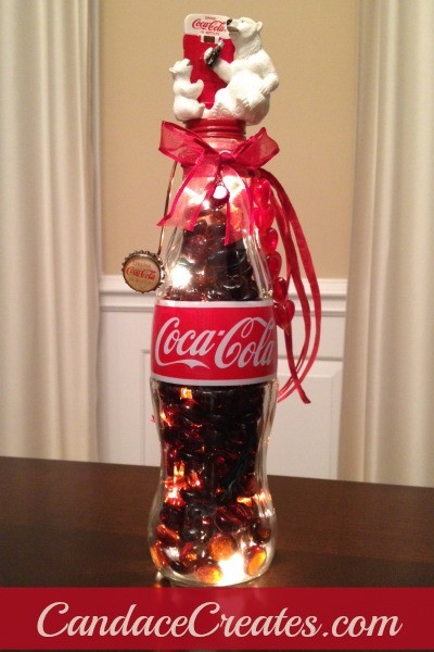 DIY Lighted Coke Bottle