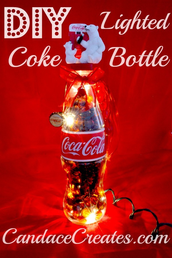 DIY Lighted Coke Bottle