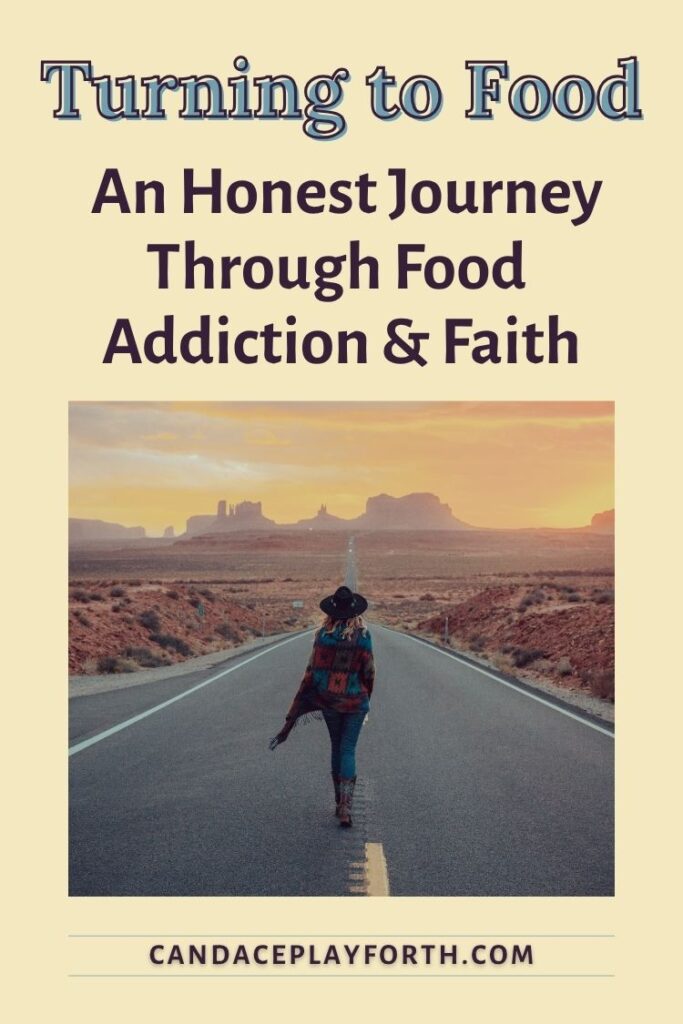 woman walking in road | an addicts journey pin