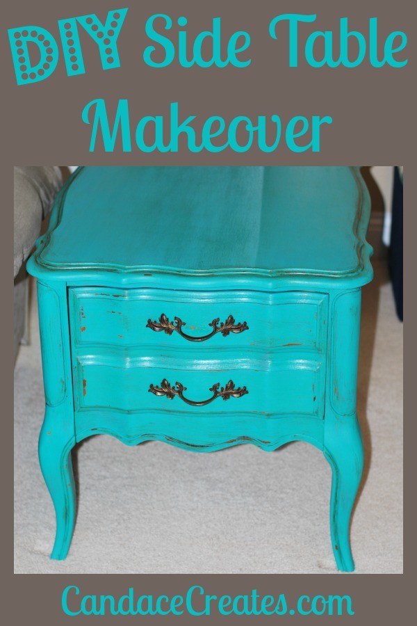 DIY Side Table Makeover with Annie Sloan Chalk Paint