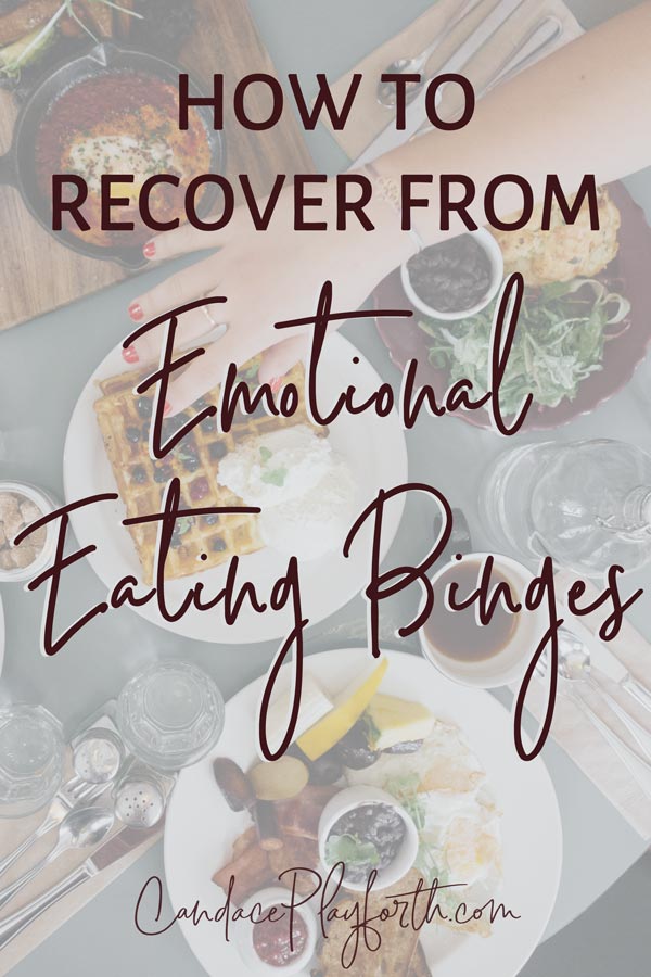 Recover from emotional eating binges pin
