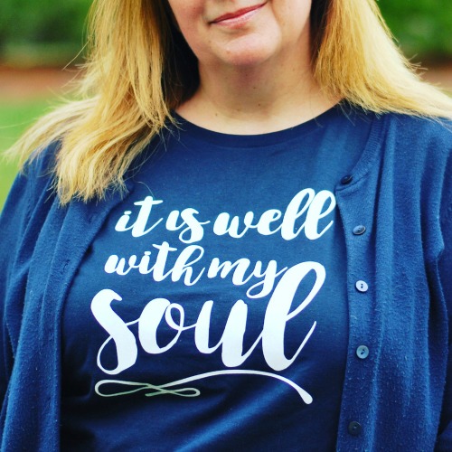it is well with my soul t-shirt