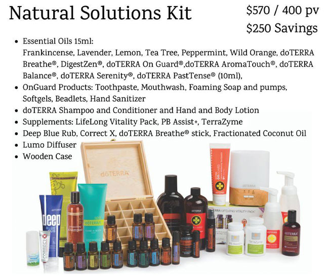 Kit 3 Natural Solutions