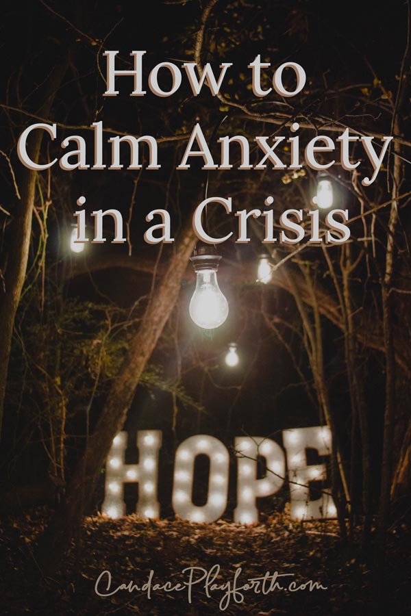 Looking for ways to calm your anxiety in the midst of this crisis? Check out these 3 tips to help you cope and find some much needed daily peace.